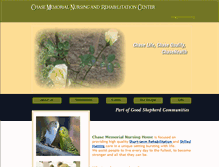 Tablet Screenshot of chasenursinghome.com